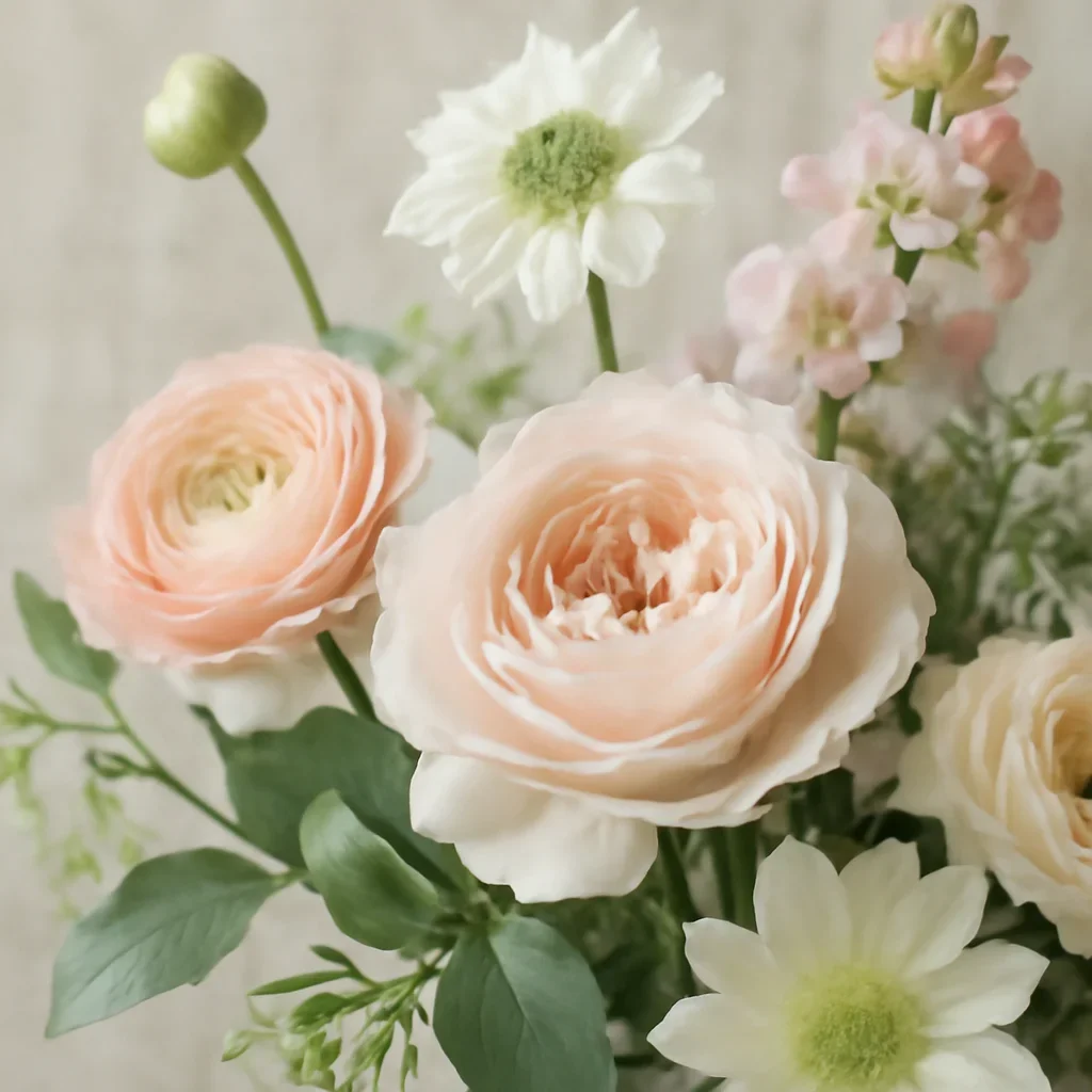 Close-up floral detail supporting the article about floral workshops: what to expect at your first class