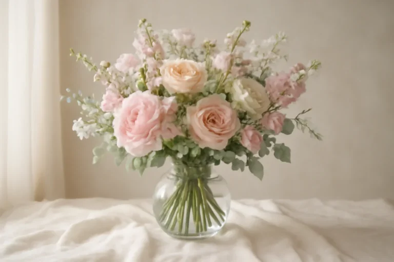 Get Well Flower Etiquette for Hospitals and Homes styled with fresh flowers in a soft editorial setting