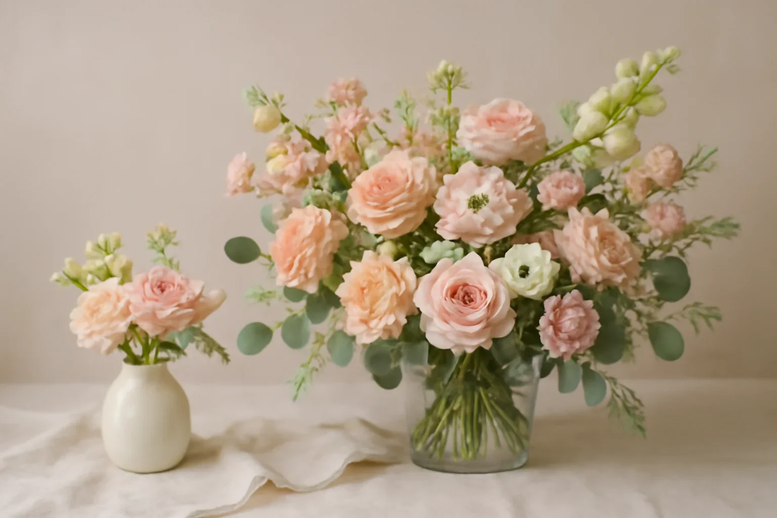 How to Choose Birthday Flowers in North Vancouver styled with fresh flowers in a soft editorial setting