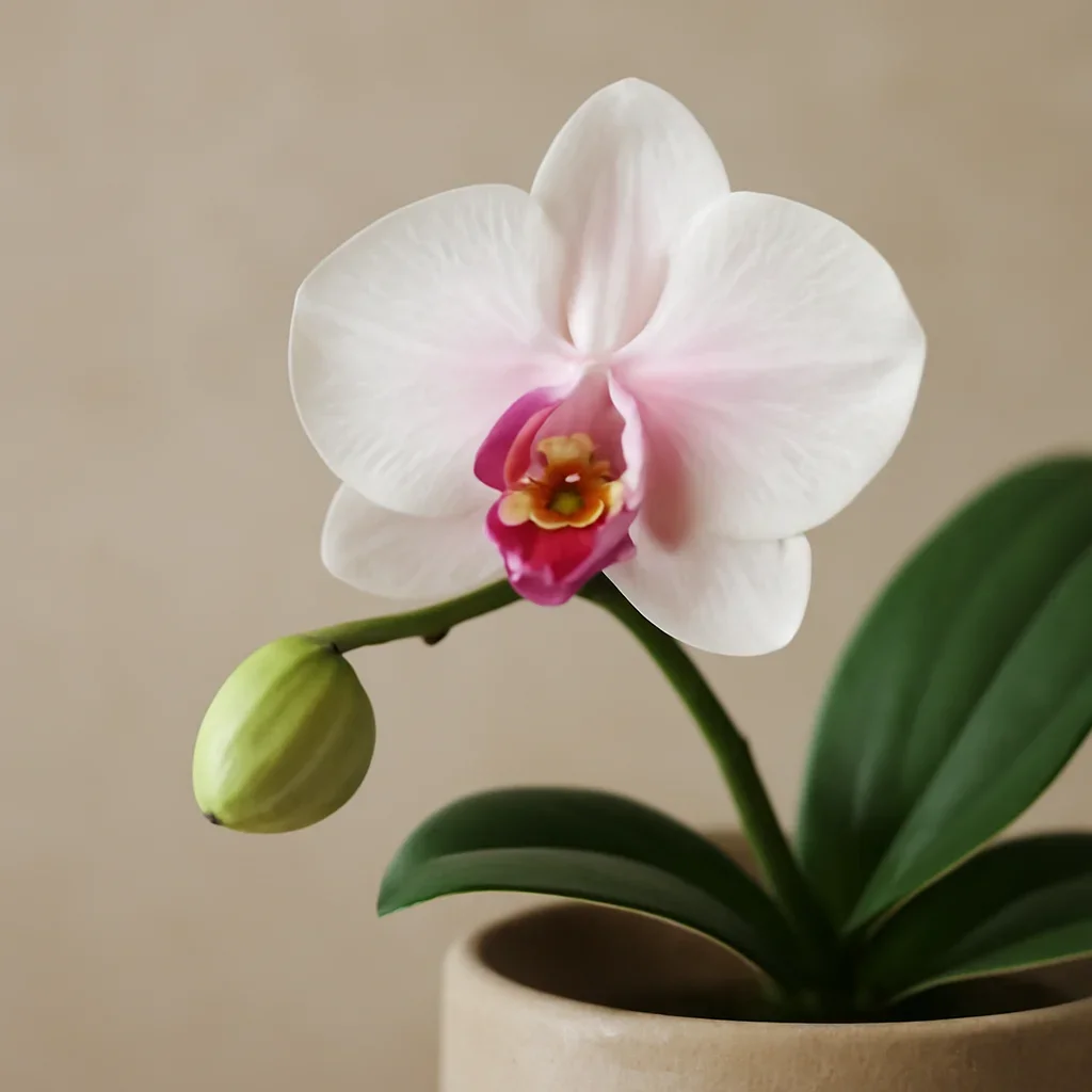 Close-up floral detail supporting the article about orchid care basics for gifted plants
