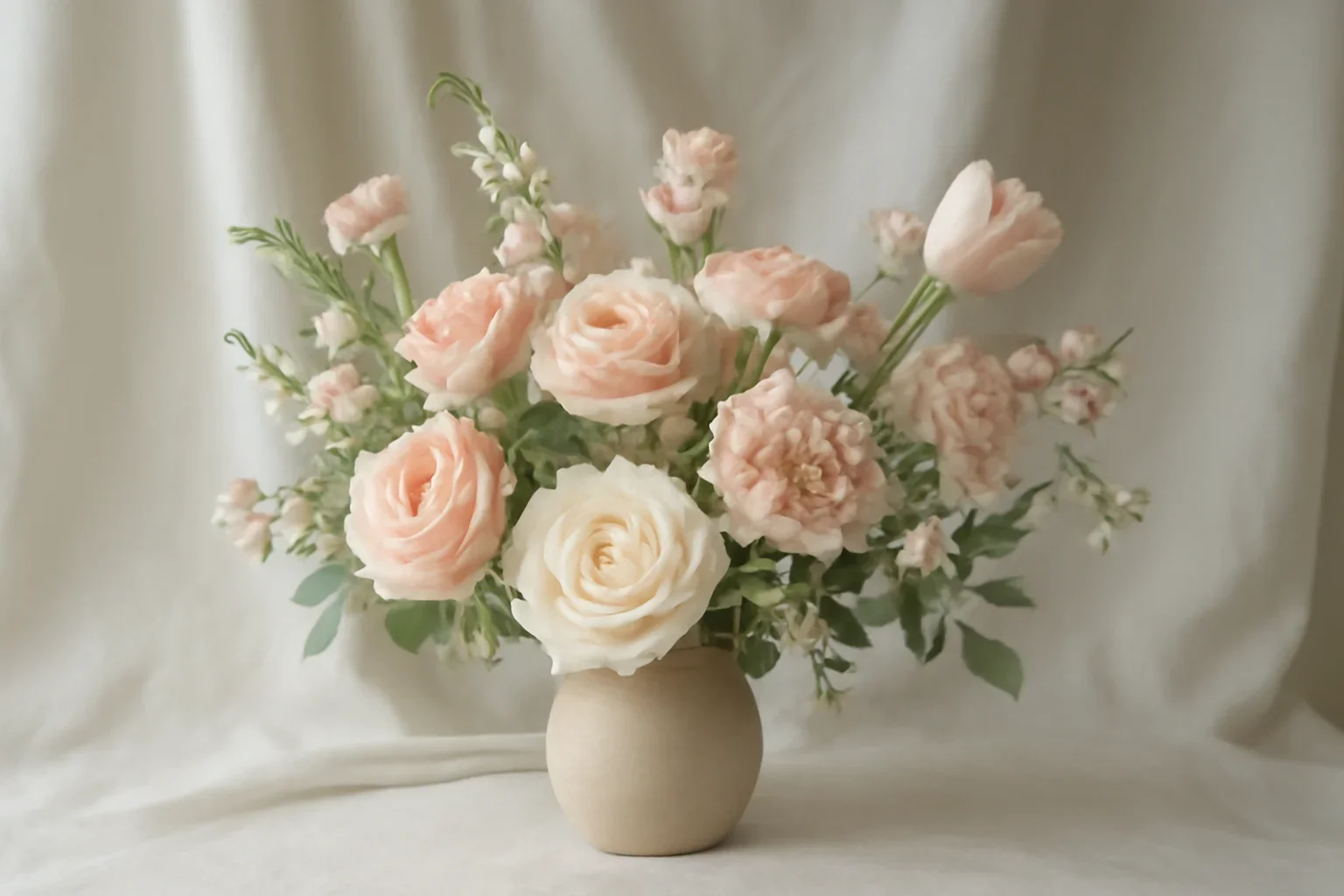 Seasonal Flowers in BC: What Looks Best Right Now styled with fresh flowers in a soft editorial setting