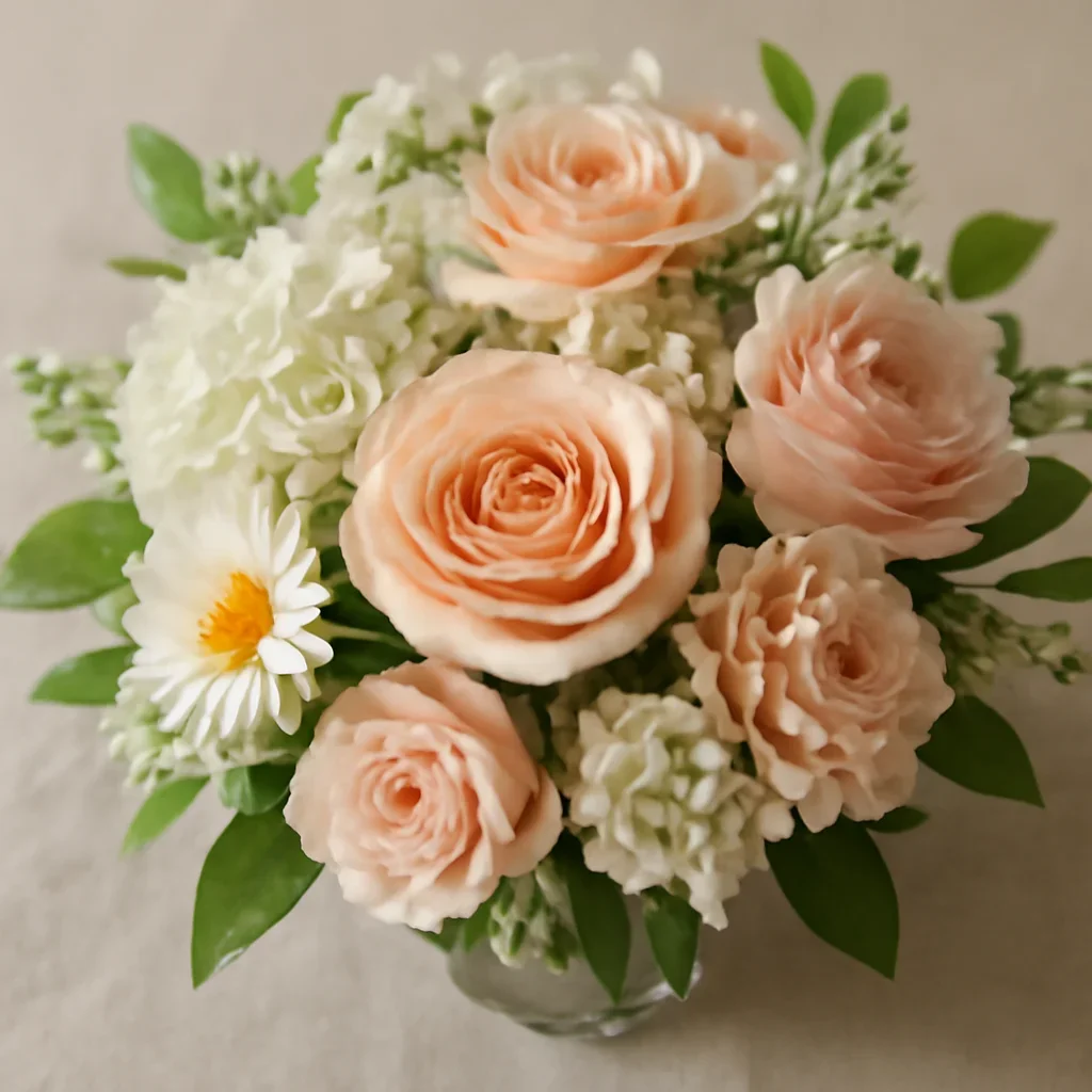 Close-up floral detail supporting the article about what same-day flower delivery really means