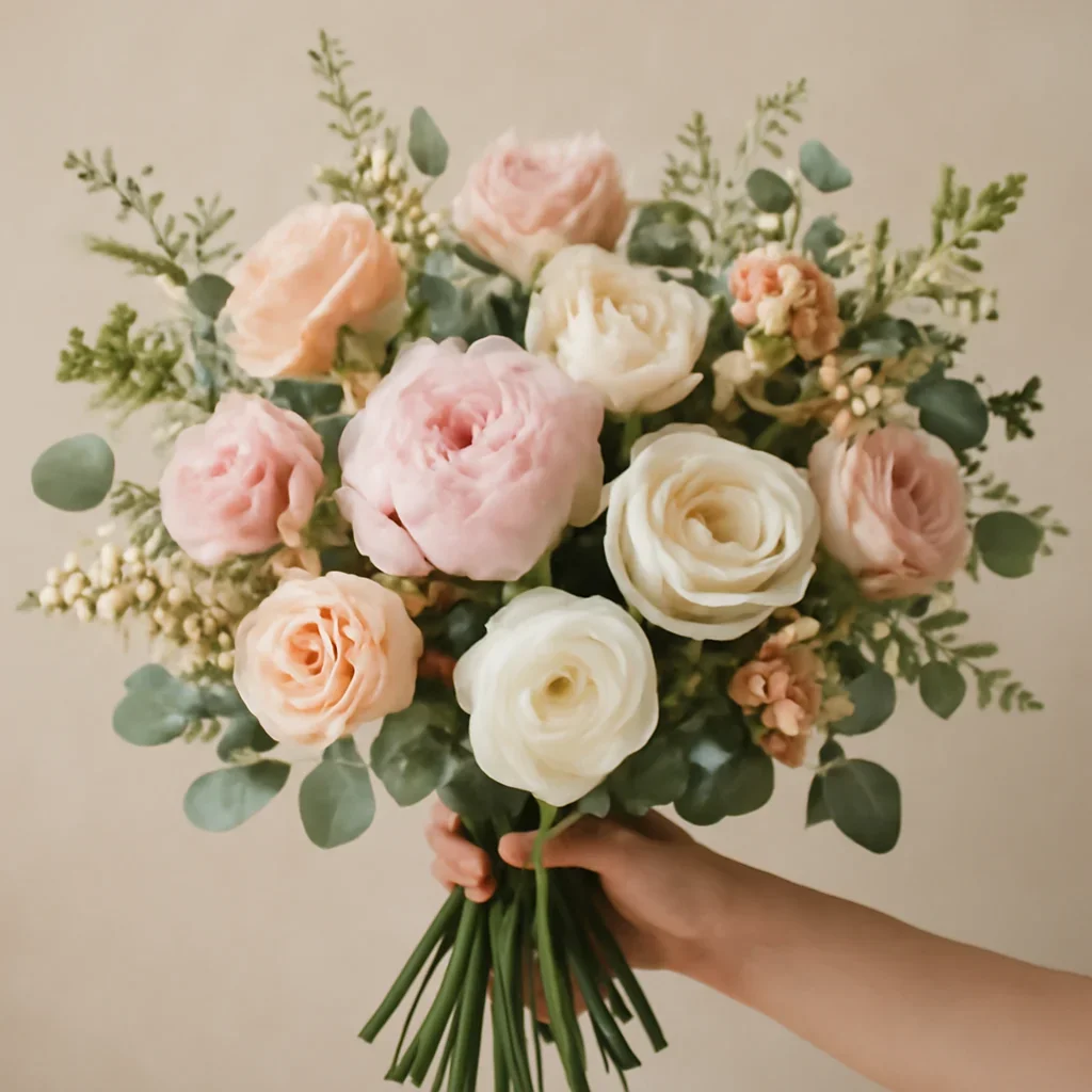 Close-up floral detail supporting the article about why handcrafted bouquets feel more personal than box-shipped flowers