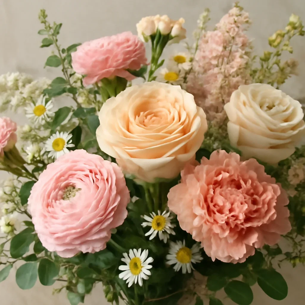 Close-up floral detail supporting the article about why local florists beat generic wire services