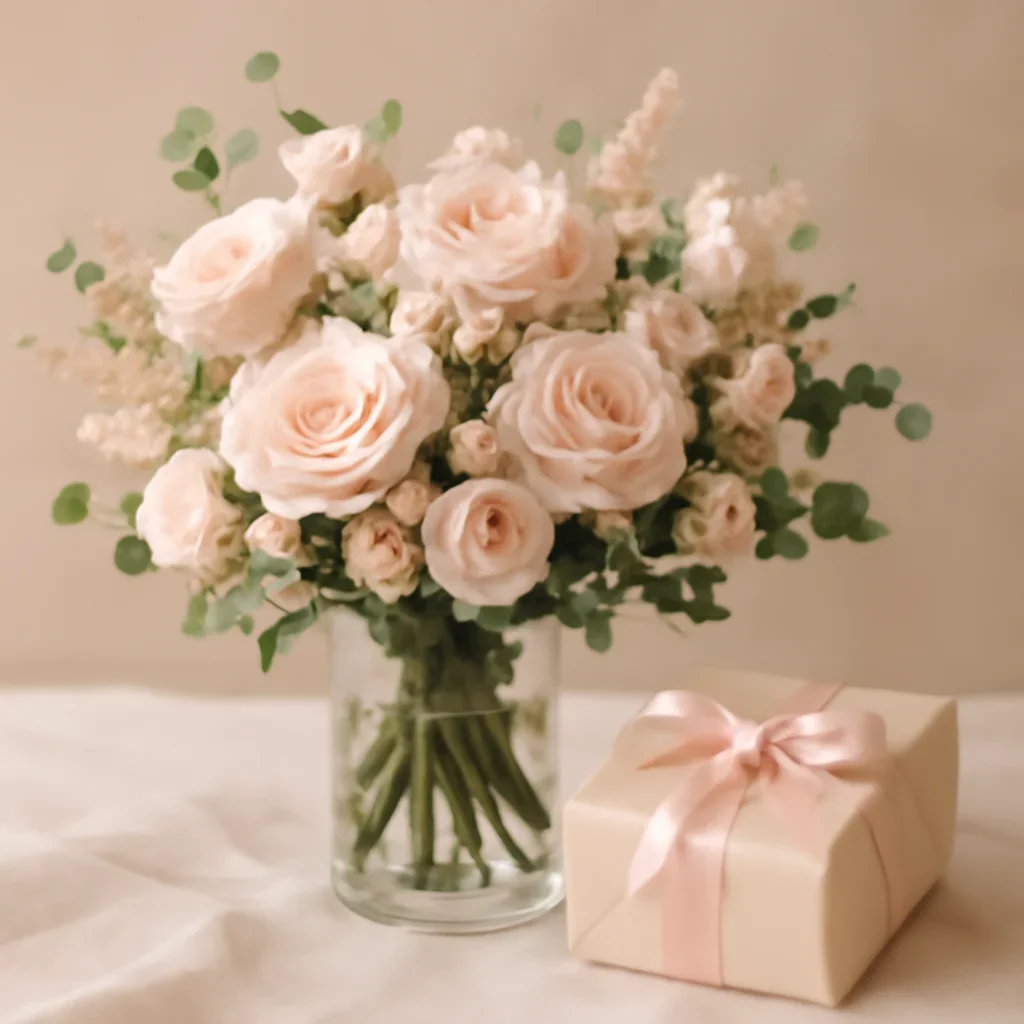 Call to action floral image for burnaby flower delivery with thoughtful gift styling