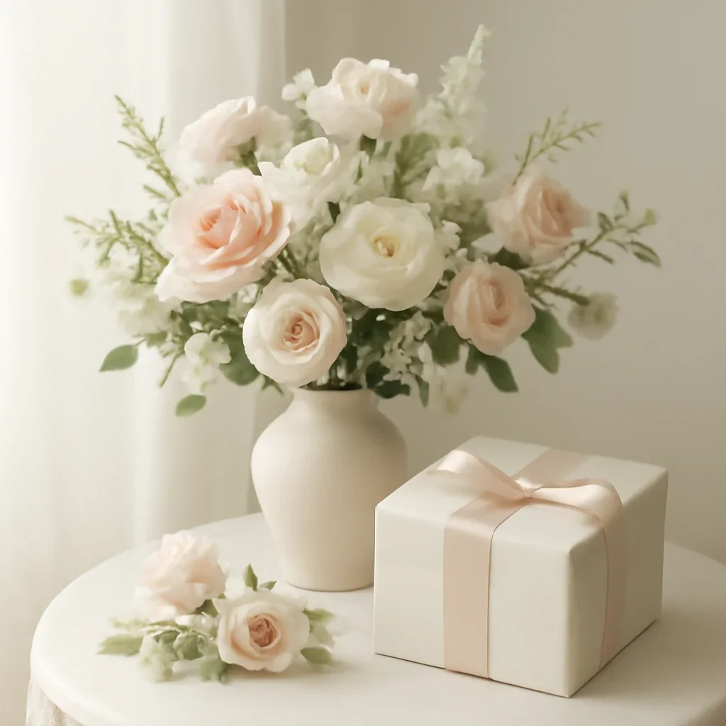 Supporting floral scene for venue partners with boutique presentation