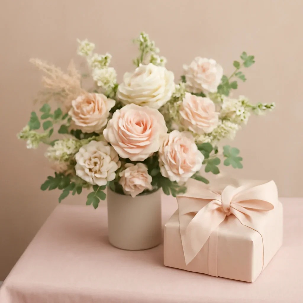 Call to action floral image for seymour flower delivery with thoughtful gift styling