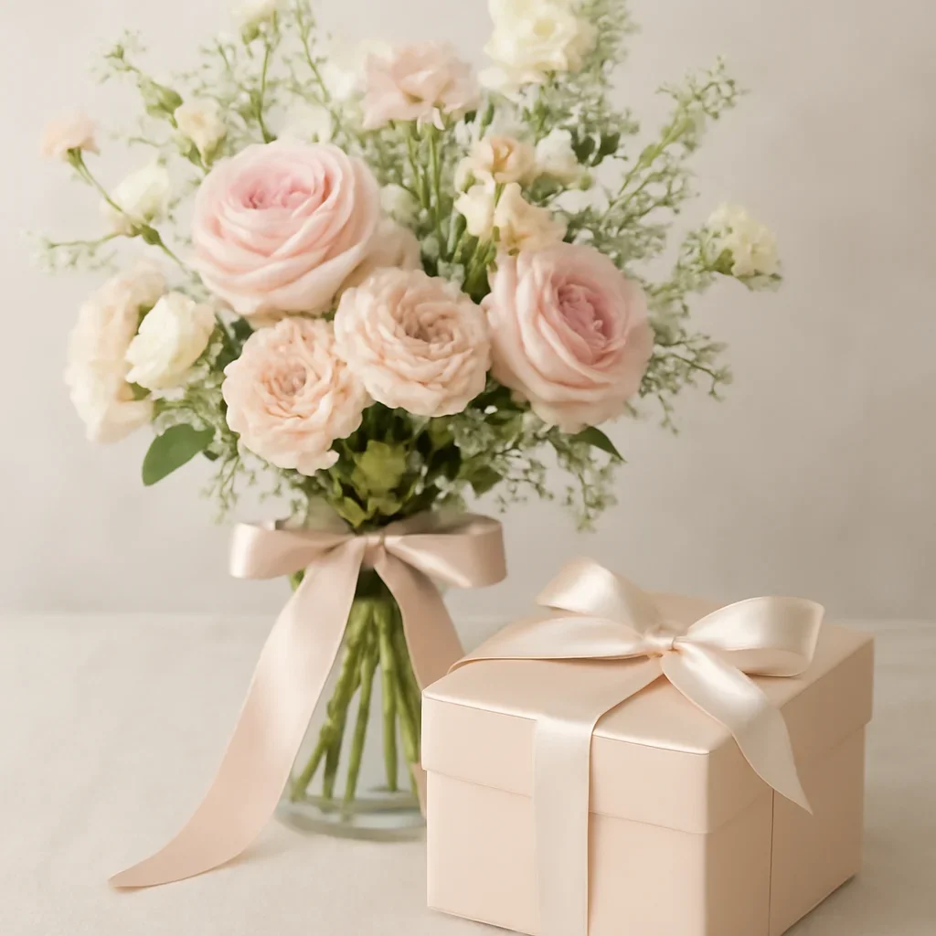 Call to action floral image for everyday flowers with thoughtful gift styling